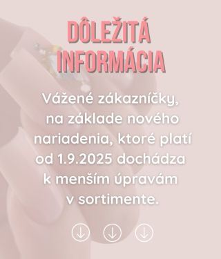 UPDATE: Tovar by mal byť naskladnený v týždni od 25.8., hneď ako bude skladom nájdete ho na eshope a na našich soc....